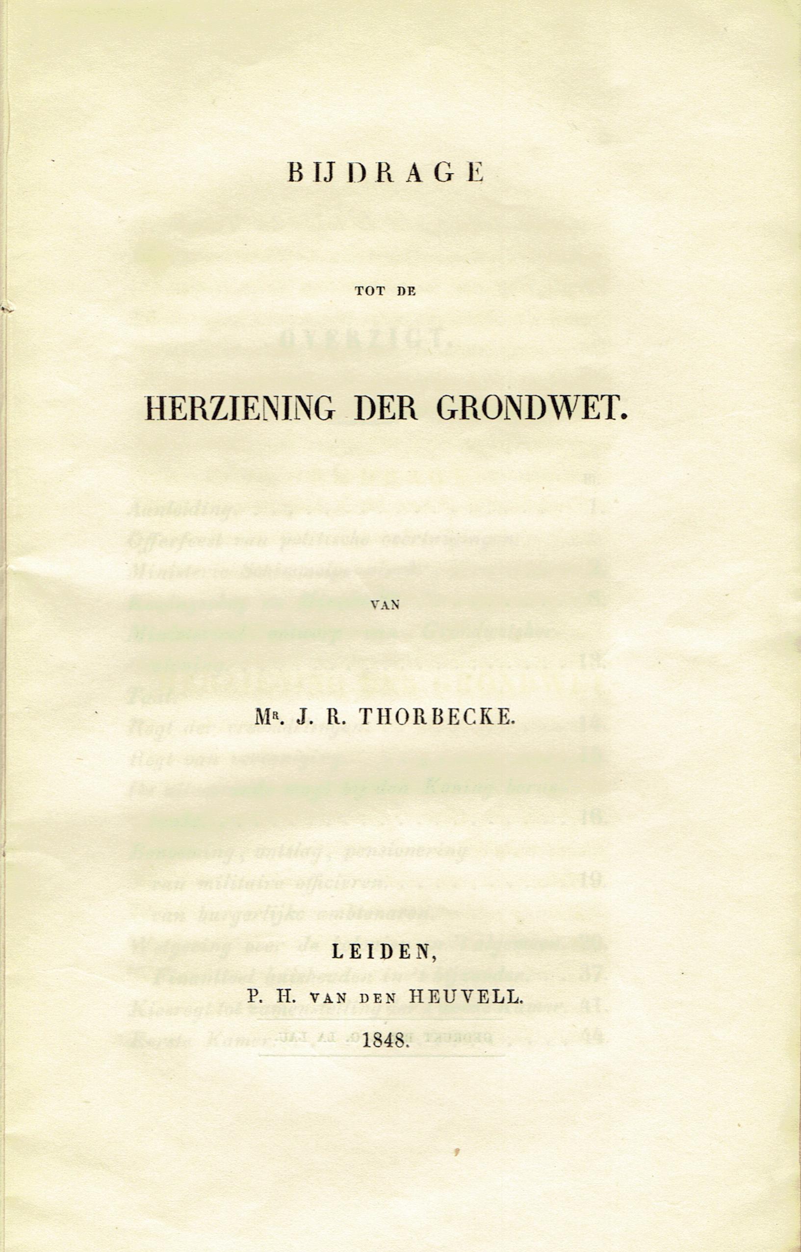 thorbecke48 cover